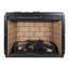 Foyer encastrable à quartz 23 pouces - version bûche avec attrait brique. Capacité de chaleur de 1500W. 5000 / heure Flamme réaliste. 4 réglages de luminosité réglables. / Ul. Doubles protocoles. Énergie