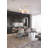 Chamberland Modern 7 Light Gold Linear Chandelier-88142576
