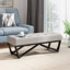 Banc moderne avec repose-pieds-322096876
