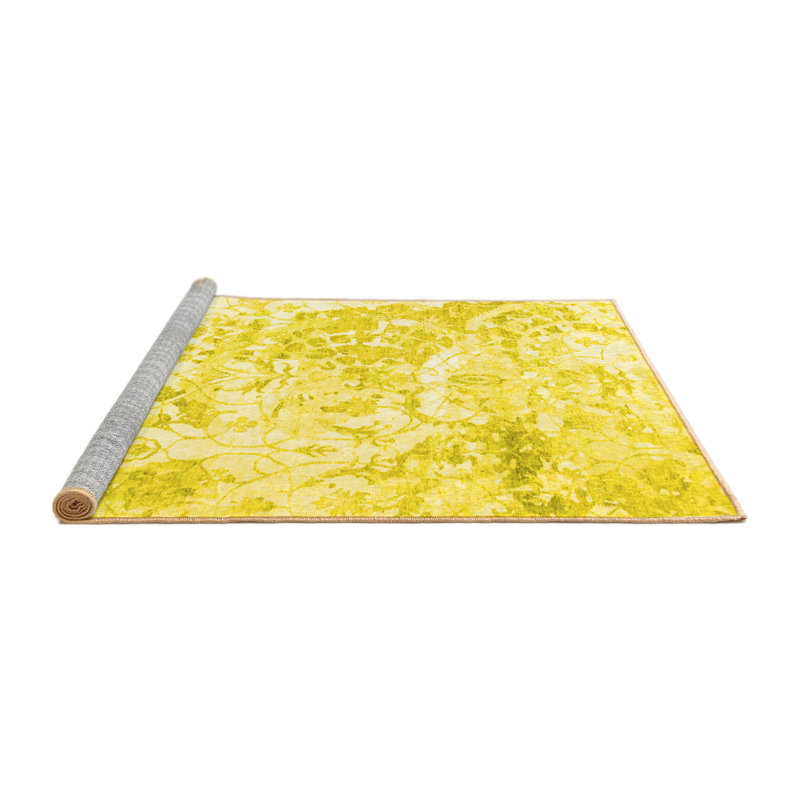 Performance Abstract Indoor Rug, Square 4'