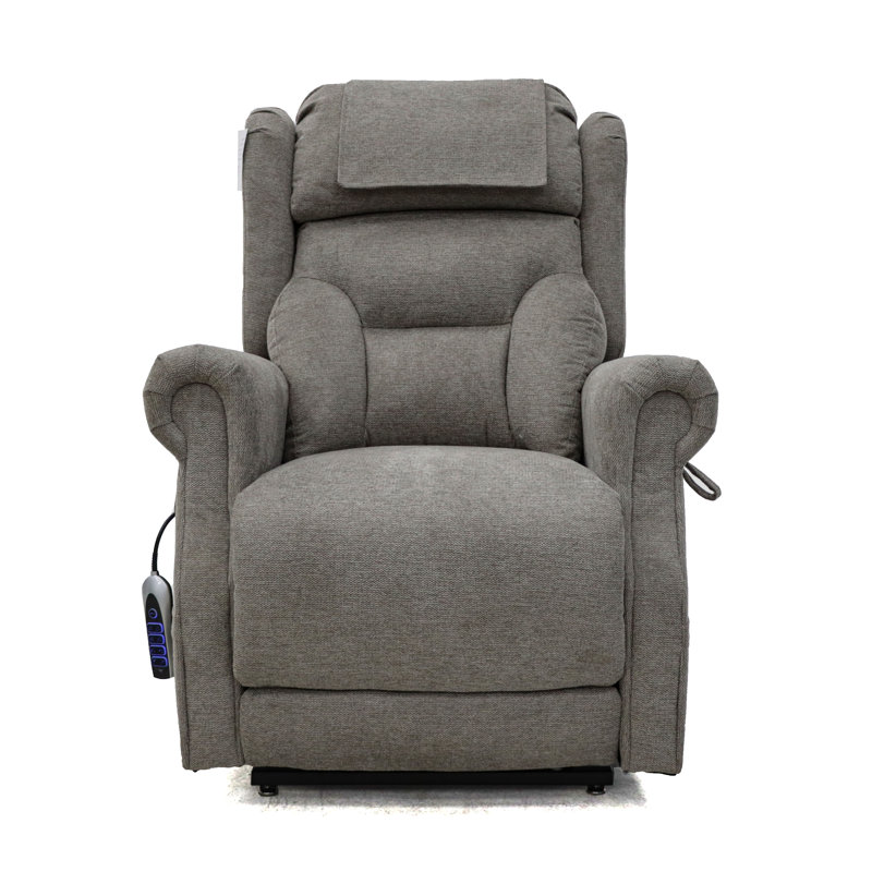 Berkshire 85cm Wide Lift Assist Standard Recliner, Beige