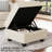 Nairoby 26.4'' Wide Upholstered Storage Ottoman Footstool Module Part for Sectional Sofa-551986896
