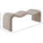 Monifa Chenille Fabric Bench-800315002