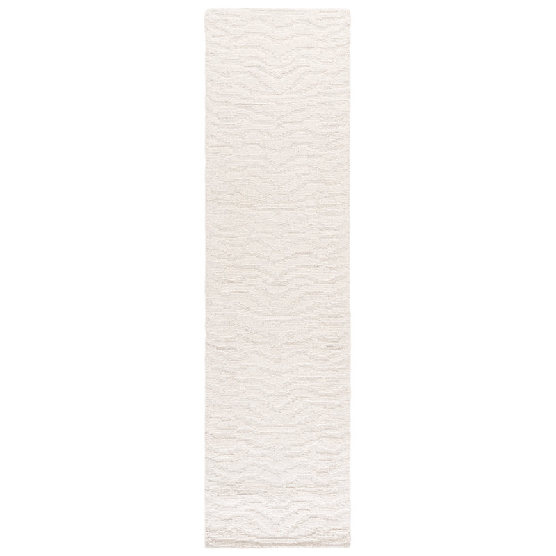 Harvest 122 Hand Tufted Wool Abstract Rug, Runner 2'3" x 9'