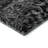 Premium Machine Washable Prisco Black Rug-1880302279