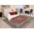 Khurram Distressed Catriel Red Rug