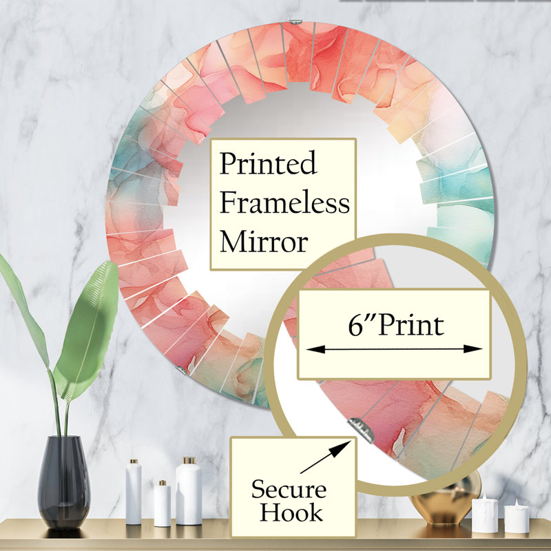 Miroir mural Westlock, 32 po x 32 po