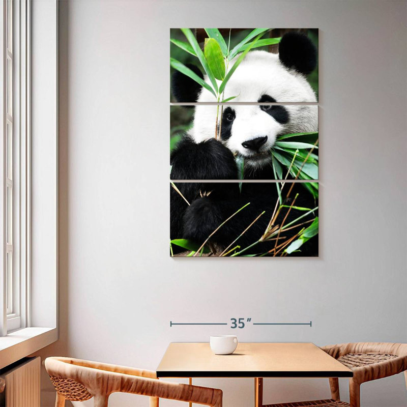 Brampt Giant Panda I, 65" H x 42" W