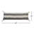Mitee Reversible Extra Long Bolster Pillow