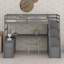 Lit mezzanine avec tiroirs, tablettes et bureau-75856161-88010932