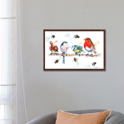 The Birds And The Bees by BebesArts - Gallery-Wrapped Canvas Giclée on Canvas