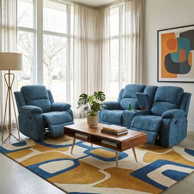 Ensemble de canapé et fauteuil 2 pièces Nordelle