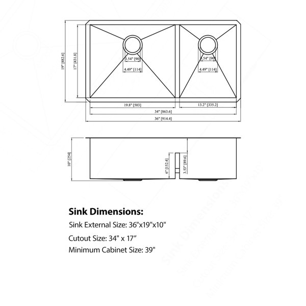 Dimensions du produit