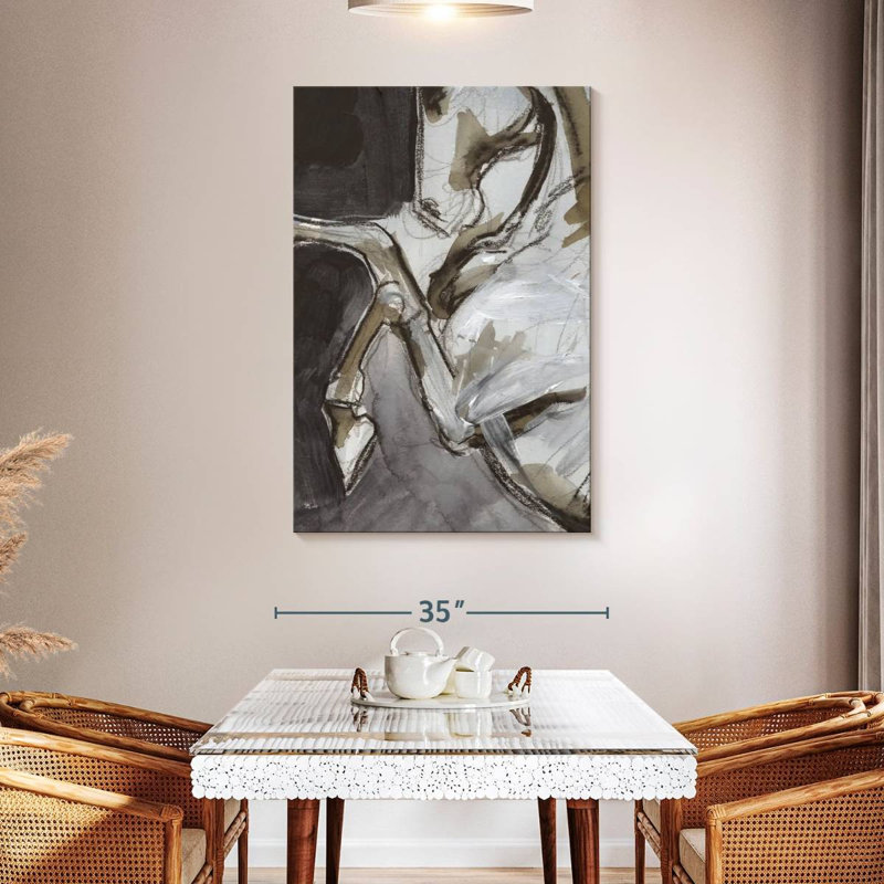 Brampt Horse Abstraction IV, H 48 po x l 32 po