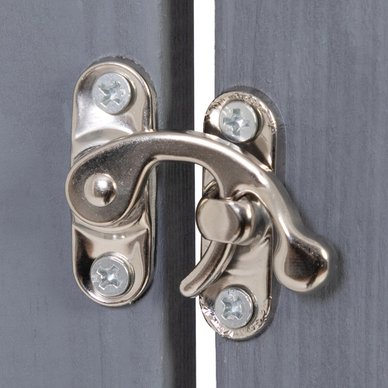 Enclos d'extérieur pour chat, maison de chat avec plateformes, Gris