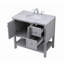Ensemble de meuble-lavabo simple 36 po Amyra-1675885888