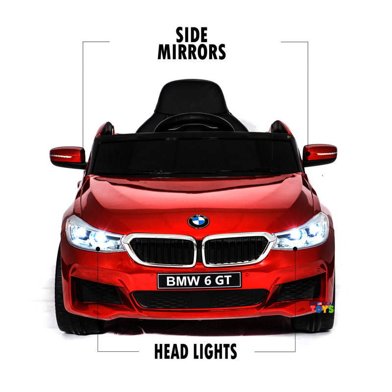 Red 12V Electric Ride-On BMW Car with Remote Control