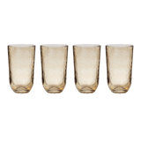 Lenox Homespun Amber Tall Tumbler - Set Of 4
