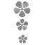 Embrasse de rideau floral 0,1 po-34146043