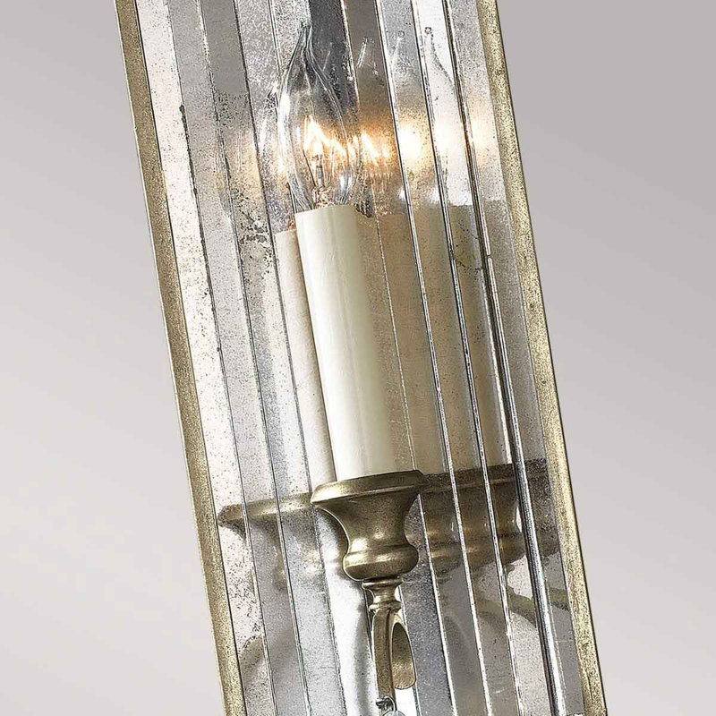 Avenida Glass Candle Wall Light