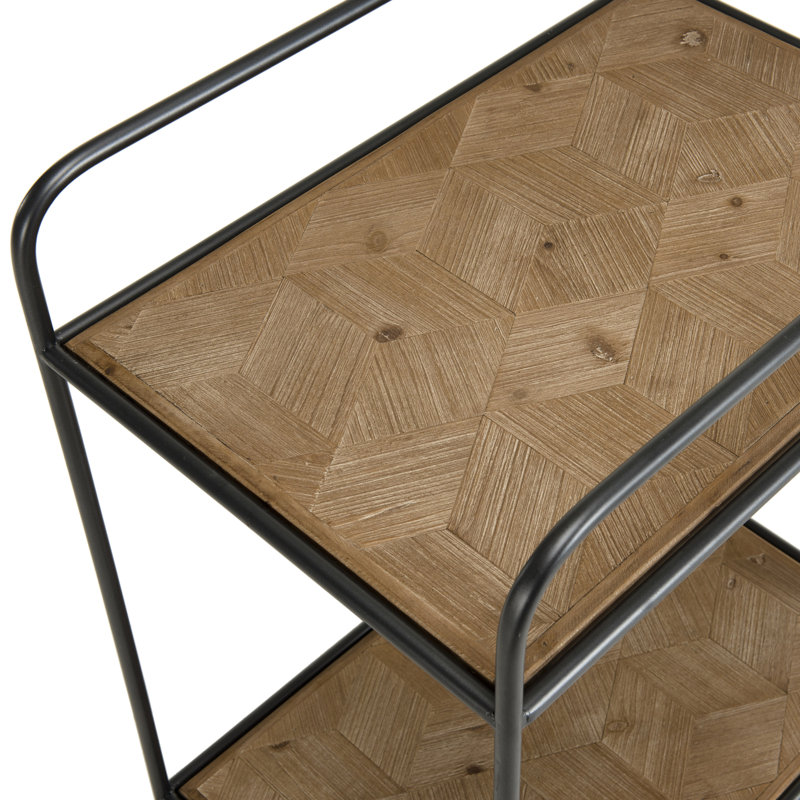 Waters Wood Bar Cart
