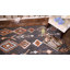 Tapis gris à motif géométrique Mcnett-1520433951
