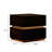 2-Drawer Smart Nightstand with  LED Light-2049857389
