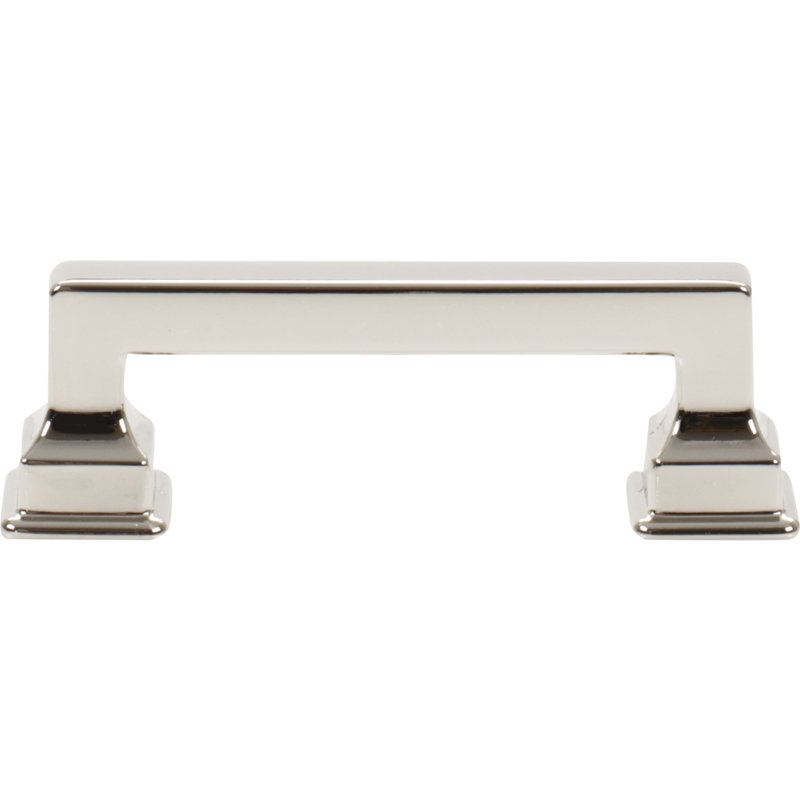 Erika Polished Nickel 3" Center to Center Bar Pull Handle