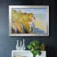 Falaises par Monet, reproduction d'art sur toile-95906047-92478362