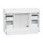 48" Classic Freestanding Bathroom Vanity Cabinet Only, 6 Drawers & 2 Soft-Close Doors, White