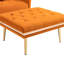 Fauteuil convertible en velours 58 po Sharnee-208374352