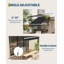 ZACOO 350cm W x 250cm D Polyester Cover Retractable Door / Window Awning-129546540