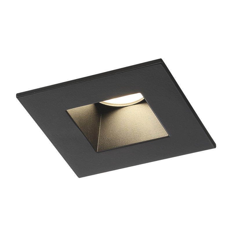 Garniture carrée 1 lumière 15W à rendement élevé 15W Midway - 5CCT, Noir