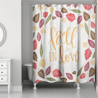 Rideau de douche Kinley Fall in Love