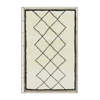 Tapis abstrait moderne 2940