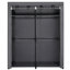 Illughi 140cm Portable Wardrobe-1209863193