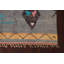 Tapis géométrique marocain noué à la main 8 x 11