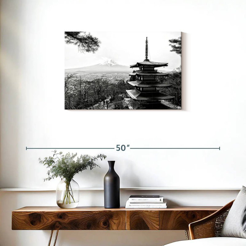 Adella Chureito Pagoda, 20" H x 30" W