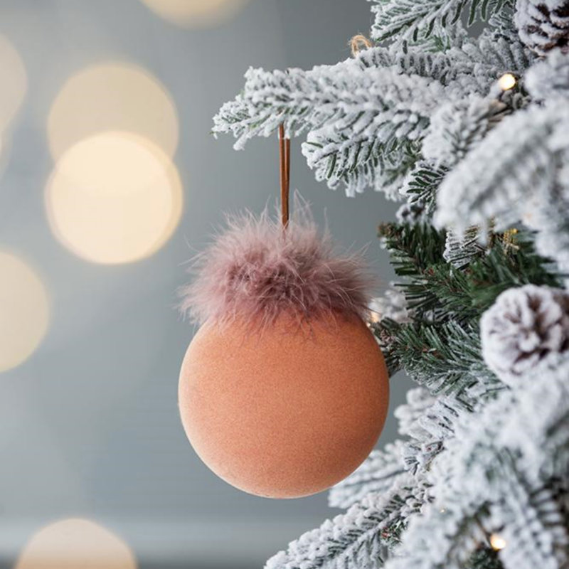 Boules de Noël, boules de Noël suspendues en verre, 4