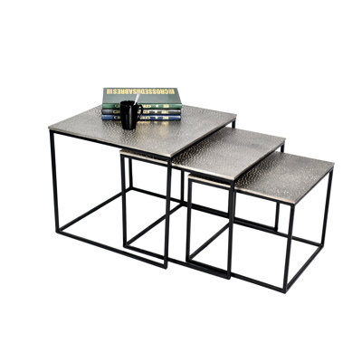 Ensemble de 3 tables basses