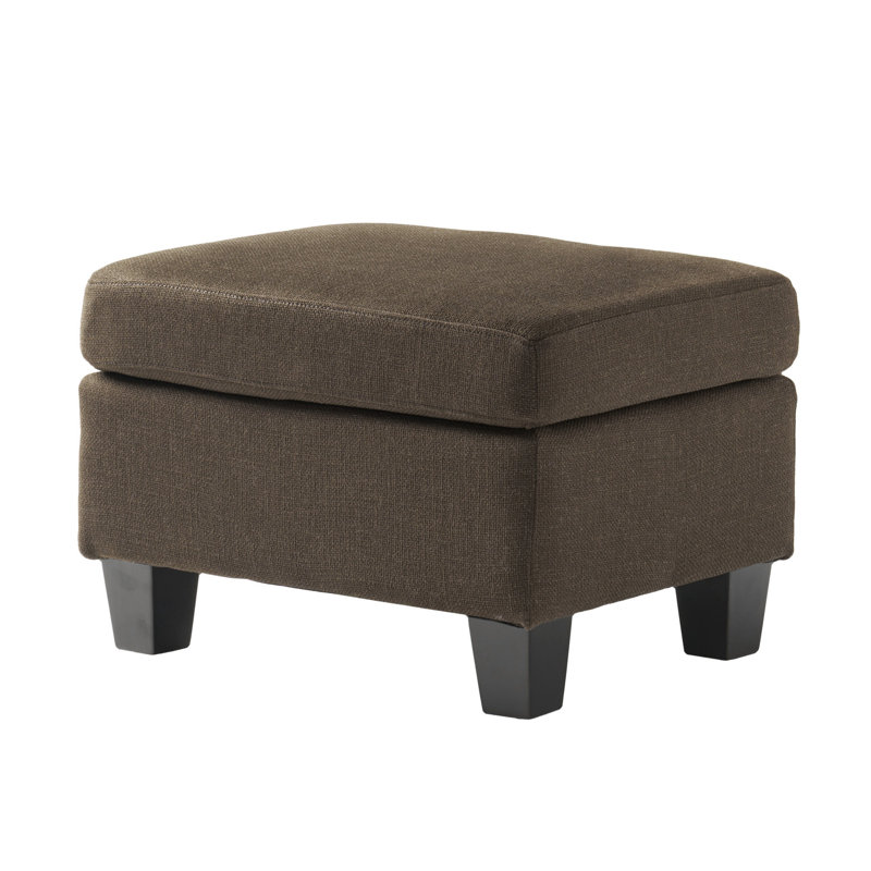 Polyvalent en chocolat - construction, compact. Portable pour toutes les pièces. Conception élégante. 24 profondeur x 18 largeur 16 hauteur. Tabouret de 10,68 lb compact, portable et élégant. Couleur de fabrication du tissu. Idéal