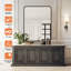 Miroir mural Omolayo, miroir de salle de bain mural-891130060