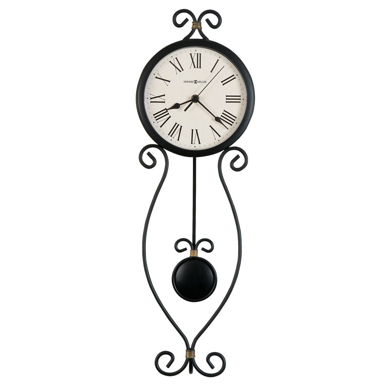Decorative Quartz Wall Clocks Metal Pendulum Wall Clock