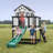 Backyard Discovery 305.41cm W x 190.5cm D Outdoor Playhouse with Kitchen