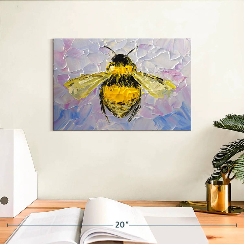Brampt Abstract Bee, 8" H x 12" W