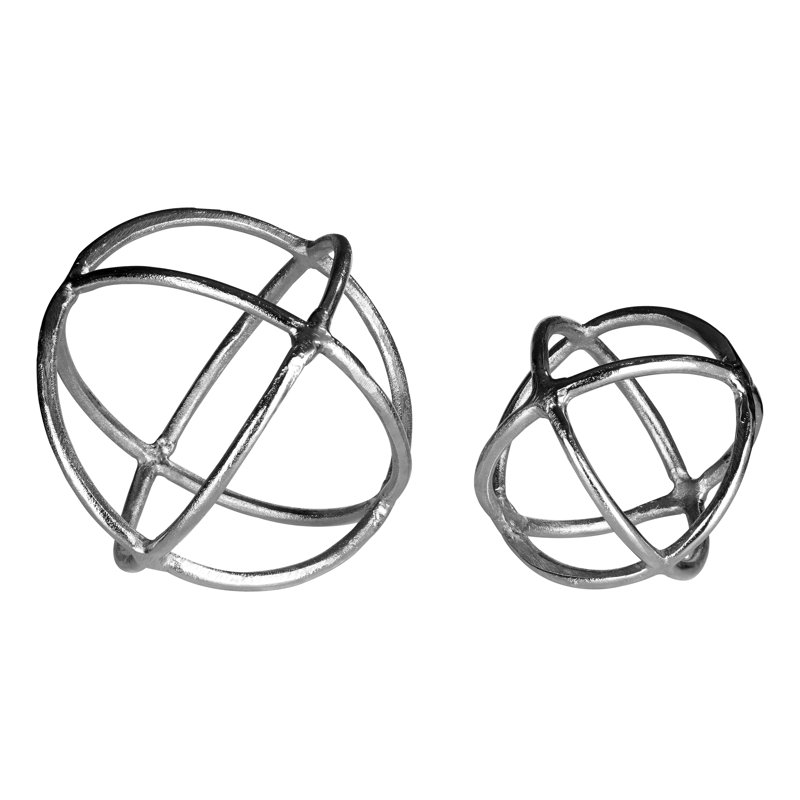 Ball Reder 2 Pieces Sculpture Set