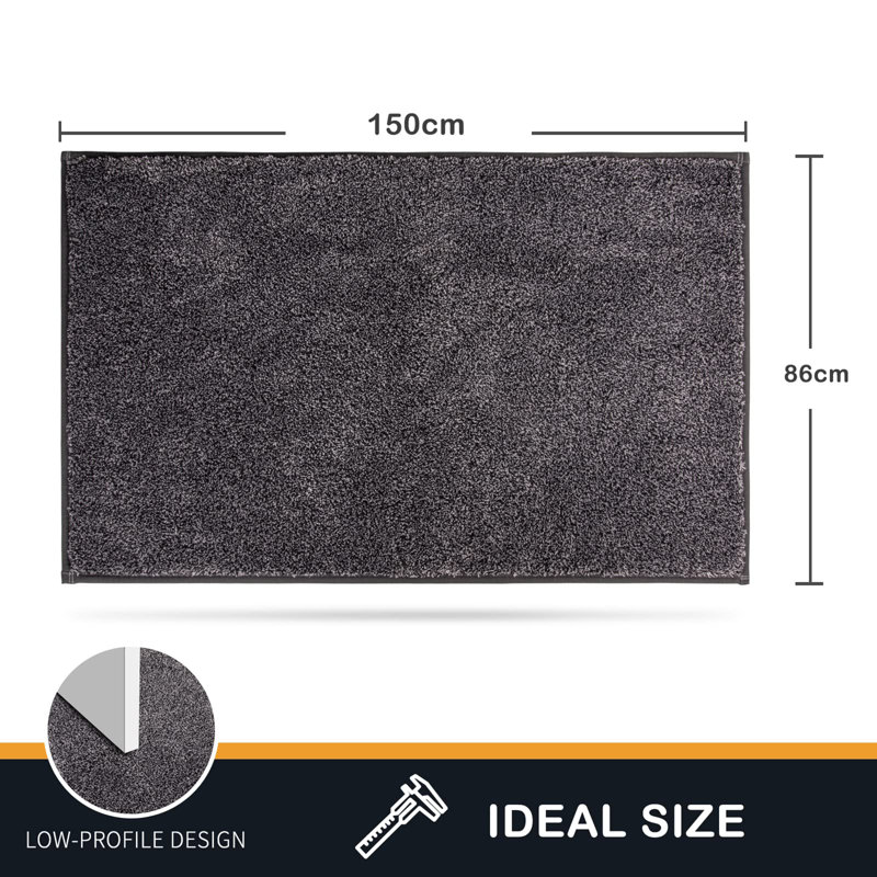 Doormat Non-Slip Machine Washable Entrance Rug, Dog Doormat, Super Absorbent Welcome Mat For Front Door, Back Door, Entryway, Muddy Wet Shoes And Paws