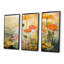 Lynnfield - Ensemble de décoration murale fleurs sauvages-108462963-108462968