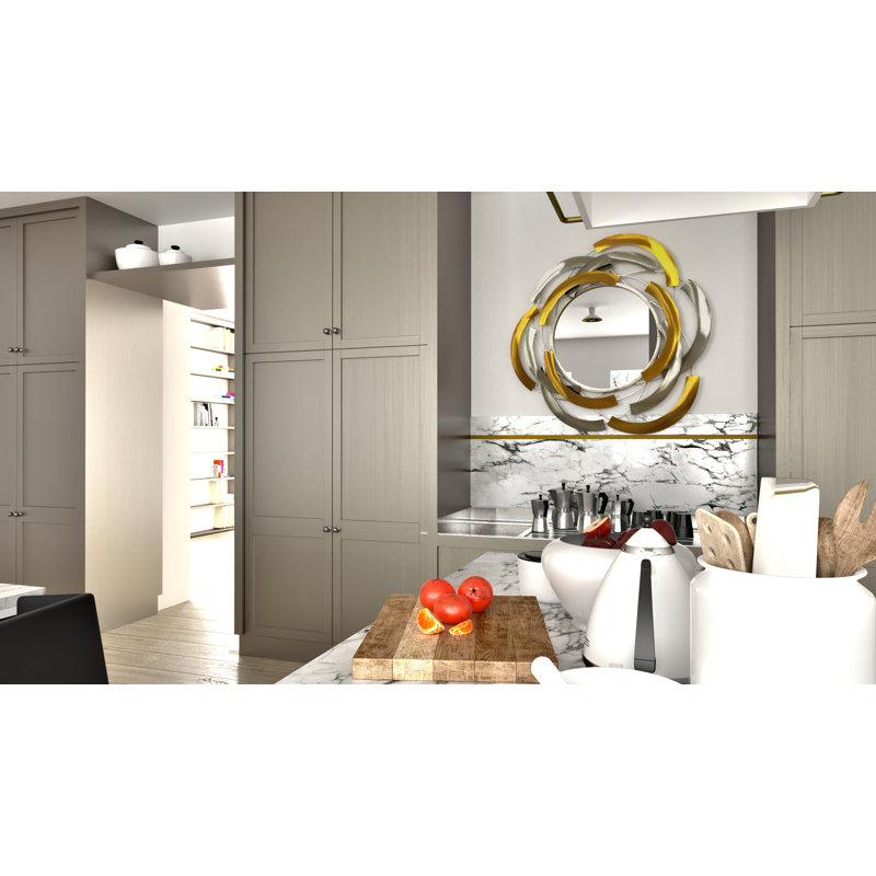 Sanne Metal Wall Mirror