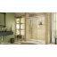 Porte de douche demi-cadre sans cadre avec technologie Clearmax ™ Charisma l 56 po x H 76 po-14790440